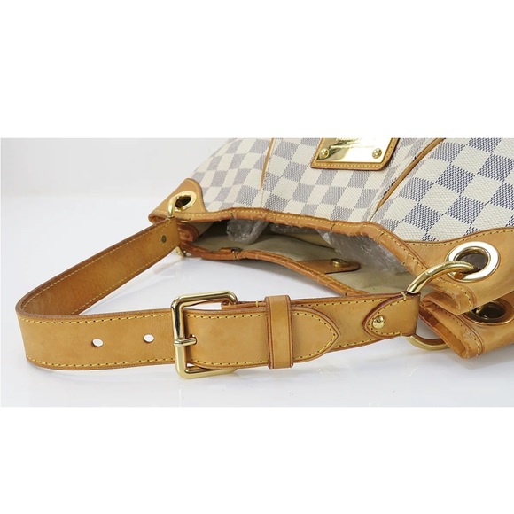 LOUIS VUITTON Galliera PM Damier Azur Tote Shoulder Bag - Picture 4 of 5